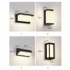 Applique LED décoratif extérieure – Image 3