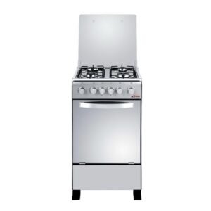 CUISINIERE ASTECH 4 FEUX 50/50  A GAZ INOX CSI50MS