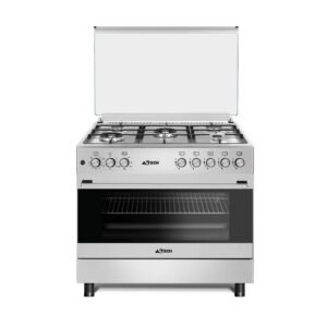 CUISINIERE ASTECH 5 FEUX 90/60 A GAZ FULL OPTION CK97MS