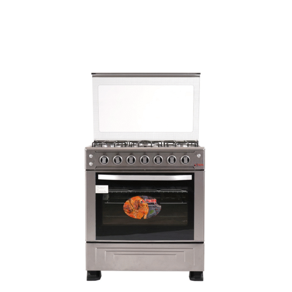 CUISINIERE ASTECH 5 FEUX 80/60 INOX 80MIS