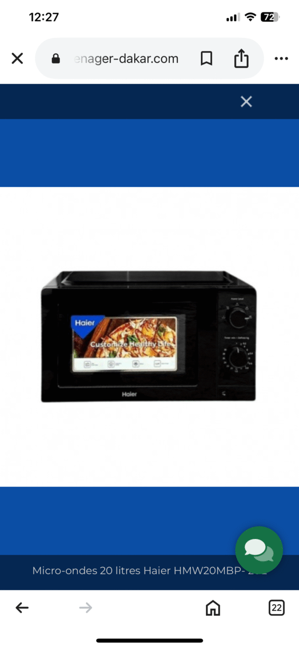 Micro Onde Haier 20 L