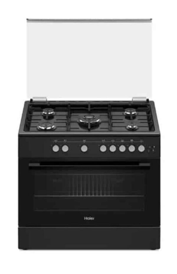 CUISINIERE HAIER 5 FEUX NOIR 90/60 HCR6050EGB