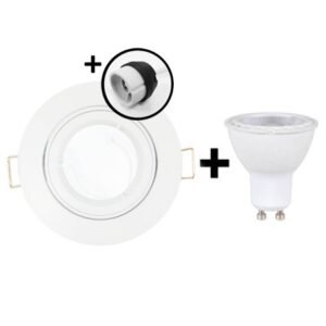 Spot LED Enc/plafond (GU10-GU3.5)