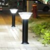 Borne jardin LED solaire – Image 2