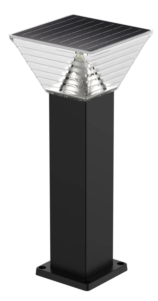 Borne jardin LED solaire