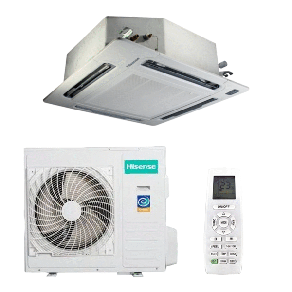 SPLIT HISENSE CASSETTE 18000 BTU R410A SANS LIAISON