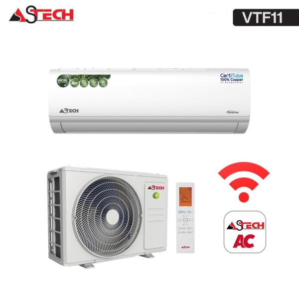 SPLIT ASTECH 12000BTU INVERTER+WIFI 12VTF111
