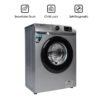 MACHINE A LAVER HISENSE 6KG FRONT LOAD GRIS WFVB6010MT – Image 4