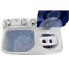 MACHINE A LAVER HISENSE 7KG SEMI-AUTOMATIQUE TWINTUB WSQB753W – Image 2
