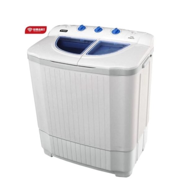 MACHINE A LAVER SMART TECHNOLOGY DOUBLE BAC 7KG SEMI-AUTOMATIQUE STMLS7F
