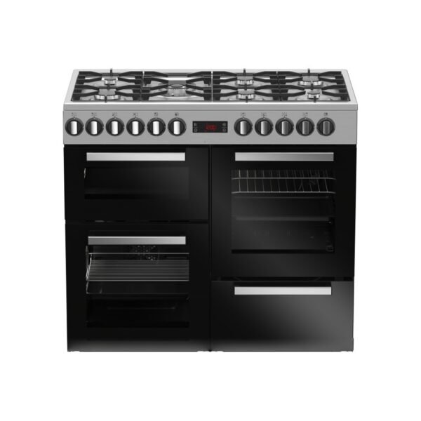 CUISINIERE ENDURO 7FEUX 100X90 AVEC AFFICHAGE MULTIFOURS PCK100X60X